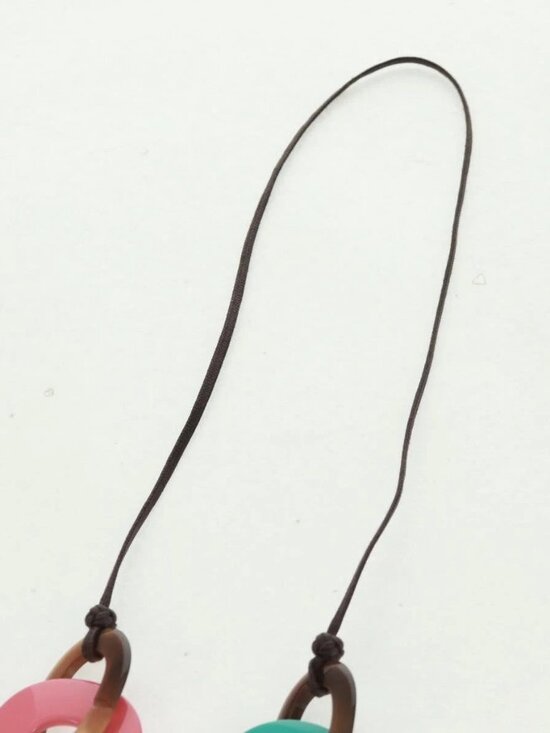 HERMES Caramba Necklace plastic Multicolor Auth 168270V | eBay HERMES Caramba Necklace plastic Multicolor Auth 168270V